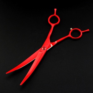 Stylish Design Hair Removal Tool Grooming Scissor Pet Shear <b>Set</b> Curved Solid <b>Colour</b> Premium Quality Pet Grooming Scissor <b>Set</b> - Product Image 5