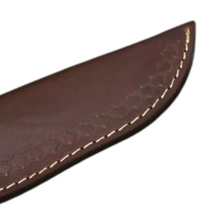 Cuchillos Tanto de Caza de Acero de Damasco Hechos a Mano para Supervivencia al Aire Libre y Camping, Cuchillos de Hoja Fija con Geometría de Hoja y Mango Distintivos - Product Image 3