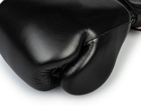 Gants de boxe en cuir véritable respirants et antidérapants avec logo personnalisé, fermeture personnalisée, couleur personnalisable, unisexe, personnalisable en stock