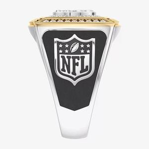 Bague de championnat des Steelers de Pittsburgh entièrement personnalisée pour homme, bicolore, qualité VVS supérieure, style classique pour collège et lycée, en alliage - Product Image 4