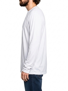 เสื้อว่ายน้ำแขนยาวสำหรับผู้ชาย ป้องกันรังสียูวี ระบายอากาศได้ดี ซับเหงื่อ เสื้อแรชการ์ดสำหรับออกกำลังกาย - Product Image 5