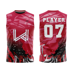 Maillots d'entraînement de football américain 7v7 personnalisés sans manches, respirants, avec logo d'équipe sur le devant, 100 % polyester, séchage rapide - Product Image 6