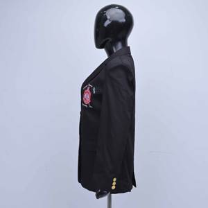 Blazer pour femme de qualité supérieure avec logo personnalisé, broderie 3D des lettres grecques Divine Nine, bouton solide, dernière collection Sorority Sigma Gamma Theta - Product Image 4