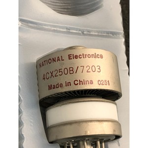 หลอดอิเล็กตรอน Eimac 7203/4CX250B, 176824 - อุปกรณ์และอะไหล่เซมิคอนดักเตอร์ระดับโลกที่เชื่อถือได้ - Product Image 4