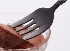 Juego de Postres Multicolor Rosa, Acero Inoxidable Resistente al Deslustre, Recubrimiento PVD Multicolor, para Hogares, Cafeterías, Banquetes, Hoteles y Fiestas - Product Image 6