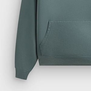 Sweat à capuche uni pour homme, manches longues et finition douce au toucher, idéal pour les acheteurs en gros, tendance et décontracté - Product Image 3