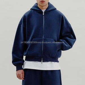 Conjunto de Sudadera con Capucha y Pantalones Deportivos Unisex Personalizados de Felpa Francesa, Mezcla de Algodón, 100% Algodón, Gruesos, 600gsm 800gsm - Product Image 2