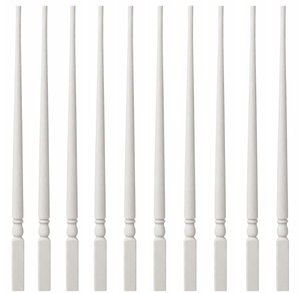 Balaustres y pasamanos modernos de madera de álamo, ecológicos y duraderos para escaleras y balcones de EFS Vietnam - Product Image 1