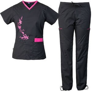 New Doctors and Nurses Female <b>Scrub</b> Nursing Hospital Uniform Stretch <b>Scrubs</b> <b>Sets</b> for Women Medical Nursing <b>Scrubs</b> Uniforms <b>Sets</b> - Product Image 4