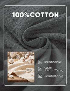 Fashion <b>Trousers</b> For Men 100% Cotton Comfy Baggy Solid Joggers Pants Soft Yoga Lightweight Streetwear Lounge Casual Pants Pocket - Product Image 5
