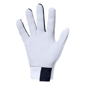 Guantes de Bateo de Cuero Blanco para Mano Izquierda WARPRO INDUSTRY, Unisex, Transpirables, con Cierre de Velcro, Diseño Personalizado - Product Image 4