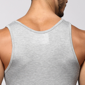 T-shirts sans manches pour hommes de qualité supérieure, coton et polyester, prix de gros, prix abordable, lavables - Product Image 5