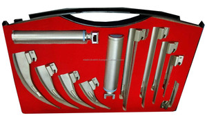 Set de Laringoscopio Eléctrico LED de Acero Inoxidable Macintosh Miller, Instrumentos de Diagnóstico ENT con Certificación CE ISO, Kit de Intubación para Anestesia EMT - Product Image 6