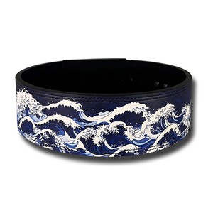 Ceinture de musculation réglable et respirante en cuir de vache véritable pour hommes et femmes, avec levier de soutien dorsal pour la force athlétique - Product Image 6