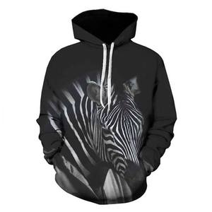 Sudadera con capucha unisex de algodón 100% de felpa de 450 g, corte holgado, de secado rápido, con estampado serigrafiado, cremallera, doble capucha, color liso, edición original de otoño. - Product Image 3