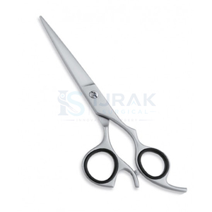 Ciseaux à cheveux professionnels en acier inoxydable, pointe acérée, pour droitiers, manche moyen, outils de salon de coiffure - Product Image 1