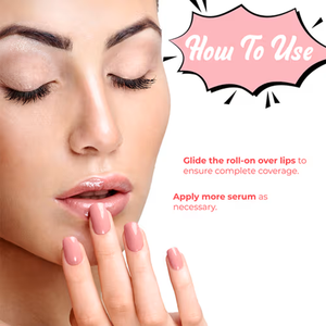 Sérum pour les lèvres infusé à l'huile de rose musquée, formule hydratante, anti-âge et réparatrice pour les lèvres sèches, gercées et craquelées, vente en gros, marque privée OEM - Product Image 4