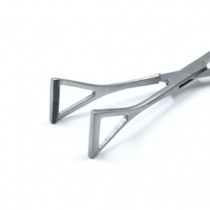 Pinzas de agarre pulmonar Duval de mandíbula triangular de 8 pulgadas, instrumentos quirúrgicos reutilizables de acero inoxidable para sujetar tejidos, 13 mm x 203 mm - Product Image 2