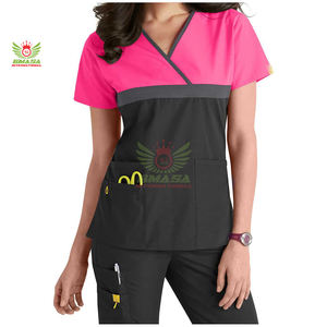 Conjunto de Uniforme Médico Barato para Enfermeras y Esteticistas: Blusa y Pantalón para Mujer y Hombre, Traje de Trabajo para Doctoras - Product Image 4