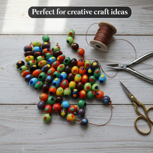 Perles en verre soufflé fantaisie faites à la main, 11x16mm, brin de 8 pouces, forme Rondelle |   Projets de fabrication de bijoux décoratifs DIY - Product Image 3