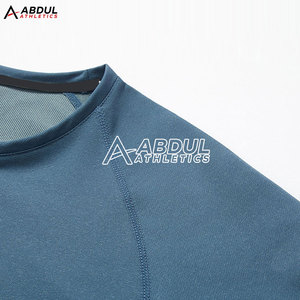 เสื้อสเวตเชิ้ตผ้าฝ้ายผสมสำหรับผู้ชาย ทรงสปอร์ต เนื้อผ้ายืดหยุ่น เหมาะสำหรับวิ่ง ออกกำลังกาย และสวมใส่ในชีวิตประจำวัน - Product Image 3