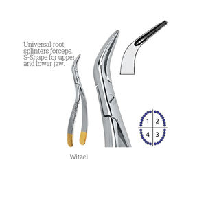 Pinzas para Extracción de Dientes del Sabueso en Adultos, Herramientas Orales Mínimamente Invasivas, Pinzas Dentales Domésticas para Raíces Residuales y Dientes de Leche de Dentavex - Product Image 2