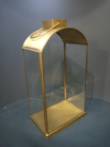 Artisan Design Handmade <b>Brass</b> <b>Lantern</b> Home Decoration Glass Panels Decorative Candle Holder - Product Image 3