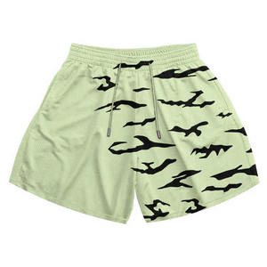 Shorts para hombre de verano de alta calidad, 100% poliéster, malla, con estampado y bolsillos, shorts para hombre con LOGO personalizado - Product Image 1