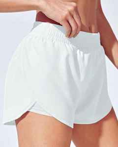 Pantalones Cortos Deportivos Transpirables de Secado Rápido con Logotipo Personalizado, Cintura Alta, para Verano, Running, Gimnasio - Product Image 4