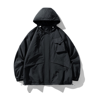 Veste de chasse imperméable coupe-vent en toile, résistante à l'eau, respirante, séchage rapide, multi-poches, pour la randonnée hivernale en plein air - Product Image 3