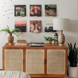 Mueble de Mimbre Tejido de Estilo Lujoso, Rectangular, para Almacenamiento en la Sala de Estar, Muebles de Jardín - Product Image 6