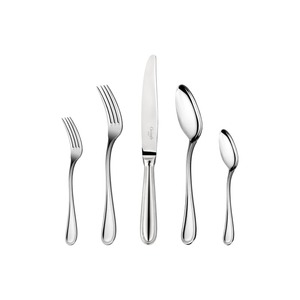 Ensemble de couverts de luxe en acier inoxydable noir mat, prêt à être expédié, pour hôtels et restaurants, qualité alimentaire, cuillère et fourchette - Product Image 2