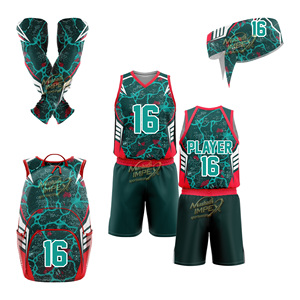Kit de basketball personnalisé pour équipe – Maillot, short, nom, numéro et accessoires personnalisés - Product Image 1