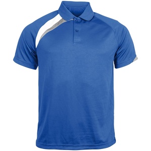Vente en gros de polos de haute qualité pour hommes Polo unisexe OEM de taille plus en polyester et en coton à séchage rapide avec logo brodé personnalisé - Product Image 5