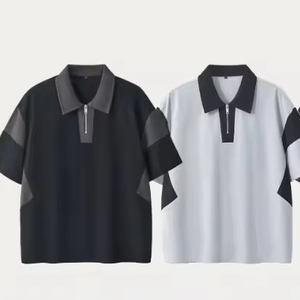Camiseta Casual para Hombre, Corte Ajustado, Lavado a la Piedra, Poliéster y Algodón, Cuello Redondo, Manga Corta, Disponible en Varias Tallas para Uso Diario - Product Image 2
