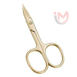 Ciseaux à cuticules professionnels en acier inoxydable courbé et tranchant pour les soins des ongles, utilisation en salon de beauté, durables pour la manucure et la pédicure - Product Image 1