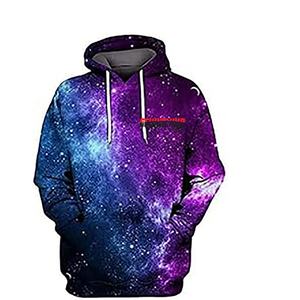 เสื้อฮู้ดผ้าฟลีซของผู้ชายใส่สบายพิมพ์โลโก้แบบซับลิเมชันลายสีทึบสำหรับฤดูหนาว - Product Image 4