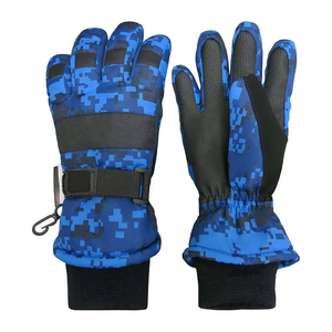 Premium Custom Material <b>Electrical</b> <b>Heated</b> Heli Ski Glove Durable 5 Finger Design Waterproof Drawstring Closure Skiing - Product Image 1