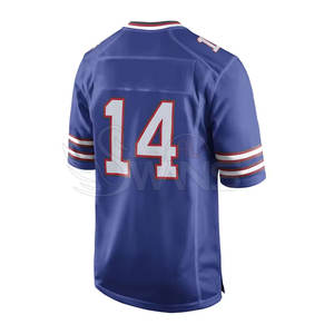 Maillot de football américain de haute qualité, sur mesure, respirant, manches courtes, 100% polyester, design personnalisable - Product Image 2