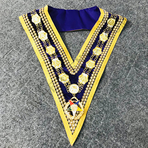 NOUVEAU TABlier de Grand Associé Protecteur de la Franc-Maçonnerie avec Col et Manchettes - HSE - Product Image 6