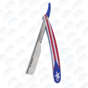 Single-Blade Stainless Steel Barber Razor <b>for</b> Body Hair <b>Removal</b> Custom Folding Edge Reusable Eco-Friendly Beauty Care Tool - Product Image 2