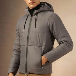 Veste d'hiver classique pour homme avec surpiqûres modernes, veste matelassée toutes saisons pour homme avec rembourrage Heat Lock - Product Image 2