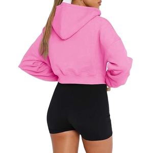 เสื้อฮู้ดของผู้หญิงเสื้อครอปฮู้ด2026ลำลองเสื้อครอปของผู้หญิงคุณภาพพรีเมี่ยม - Product Image 2