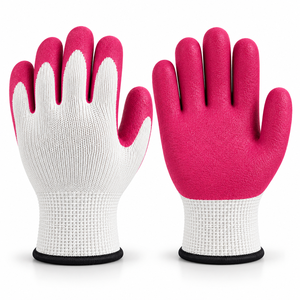 Gants en coton enduits de latex à bas prix, épaisseur 10 mil, sans silicone, sans poudre, durables et respirants pour le jardinage, l'emballage et l'assemblage - Product Image 5