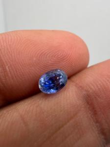 Zafiro Azul Real Natural, Gema Suelta de Corte Ovalado, 1.15CT, 6.5X4.5X4 MM, de Ceilán, Sri Lanka, Gemas Preciosas para Joyería - Product Image 6