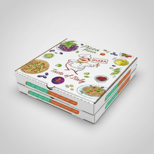 Custom Printing Personalized <b>Pizza</b> <b>Box</b> for Food Packaging Corrugated Paper <b>Pizza</b> <b>Box</b> with Custom Logo for Restaurant Use - Product Image 3