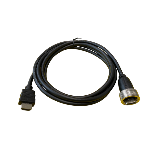 Marine Grade IP67 Waterproof High Definition Multimedia Interface with Screw Thread Locking for Boat Electronics