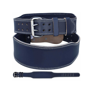 เข็มขัดยกน้ำหนักหนังแท้คุณภาพสูง ปรับได้ สำหรับฝึกซ้อมในยิม เข็มขัดยกน้ำหนัก ผลิตโดยโรงงาน OEM - Product Image 1