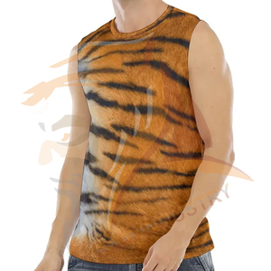 Camiseta Deportiva de Compresión para Hombre, Camiseta de Gimnasio sin Mangas de Poliéster para Correr, Camiseta de Gimnasio de Verano de Primera Calidad - Product Image 5