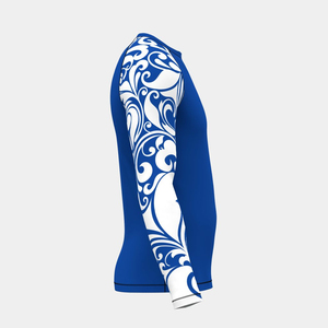 Custom Eco-Friendly Unisex Long Sleeve MMA BJJ Rash Guard Active Wear | <b>Professional</b> Compression Sportswear Spandex/Polyester - Product Image 5